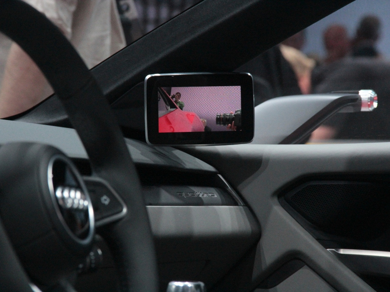 Audi Nanuk concept камера заднего вида